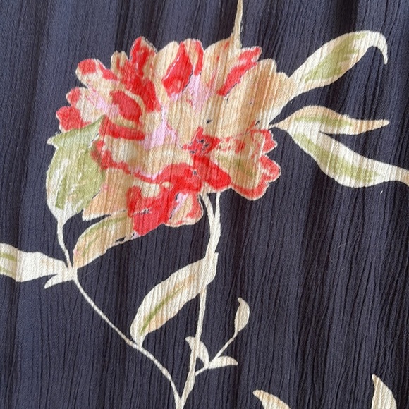 Billabong Off The Shoulder Floral Maxi Dress M - Picture 4 of 6